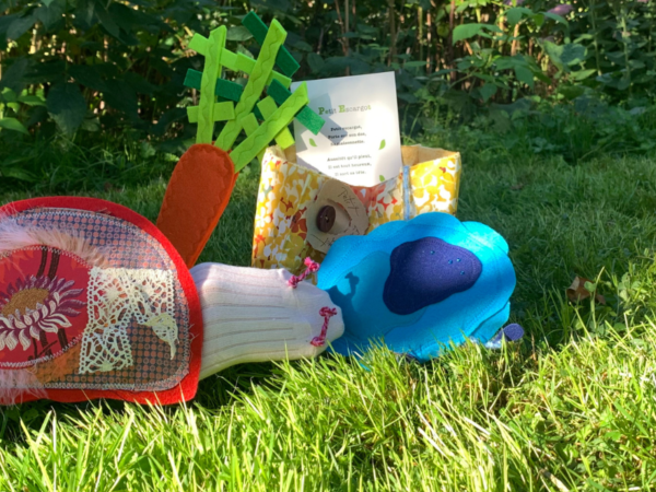 Comptine en chaussettes Petit escargot